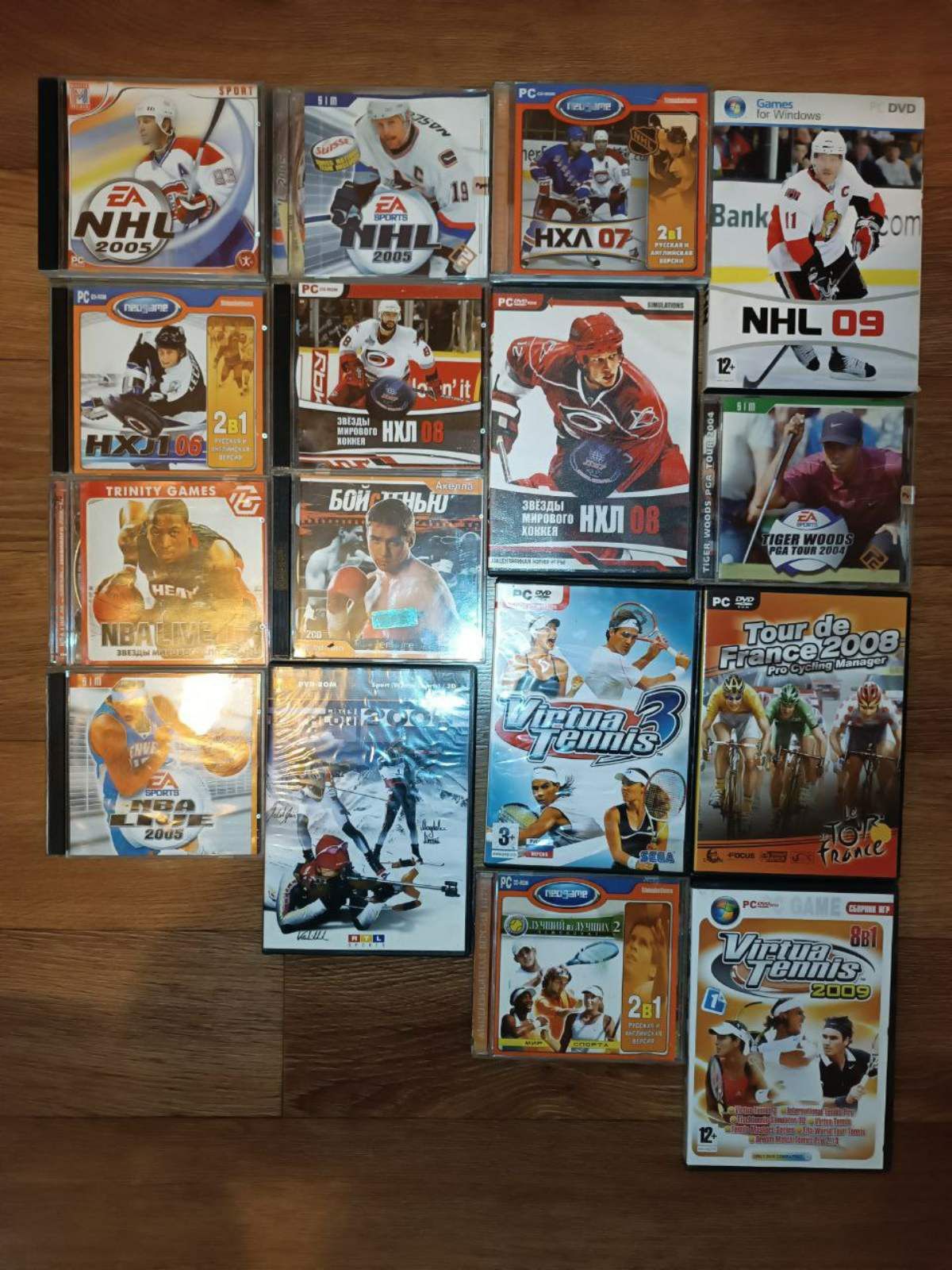 Продам игры для ПК fifa NHL