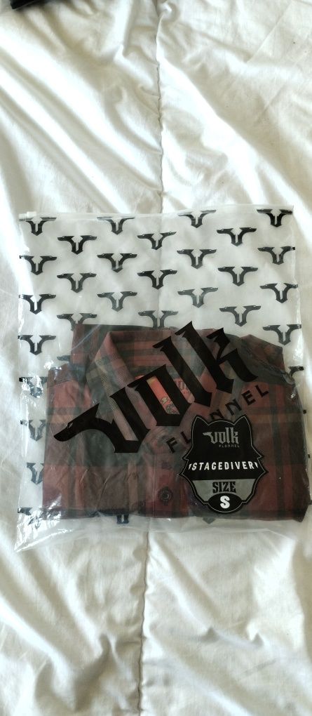Camisa volk flannel (stage diver) tamanho S