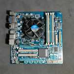 Płyta Główna Gigabyte + Procesor + Pamięć RAM + Chłodzenie Zestaw PC