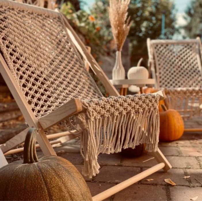 Leżak Boho Bambusowy Markama Nowy Wysylka DpD