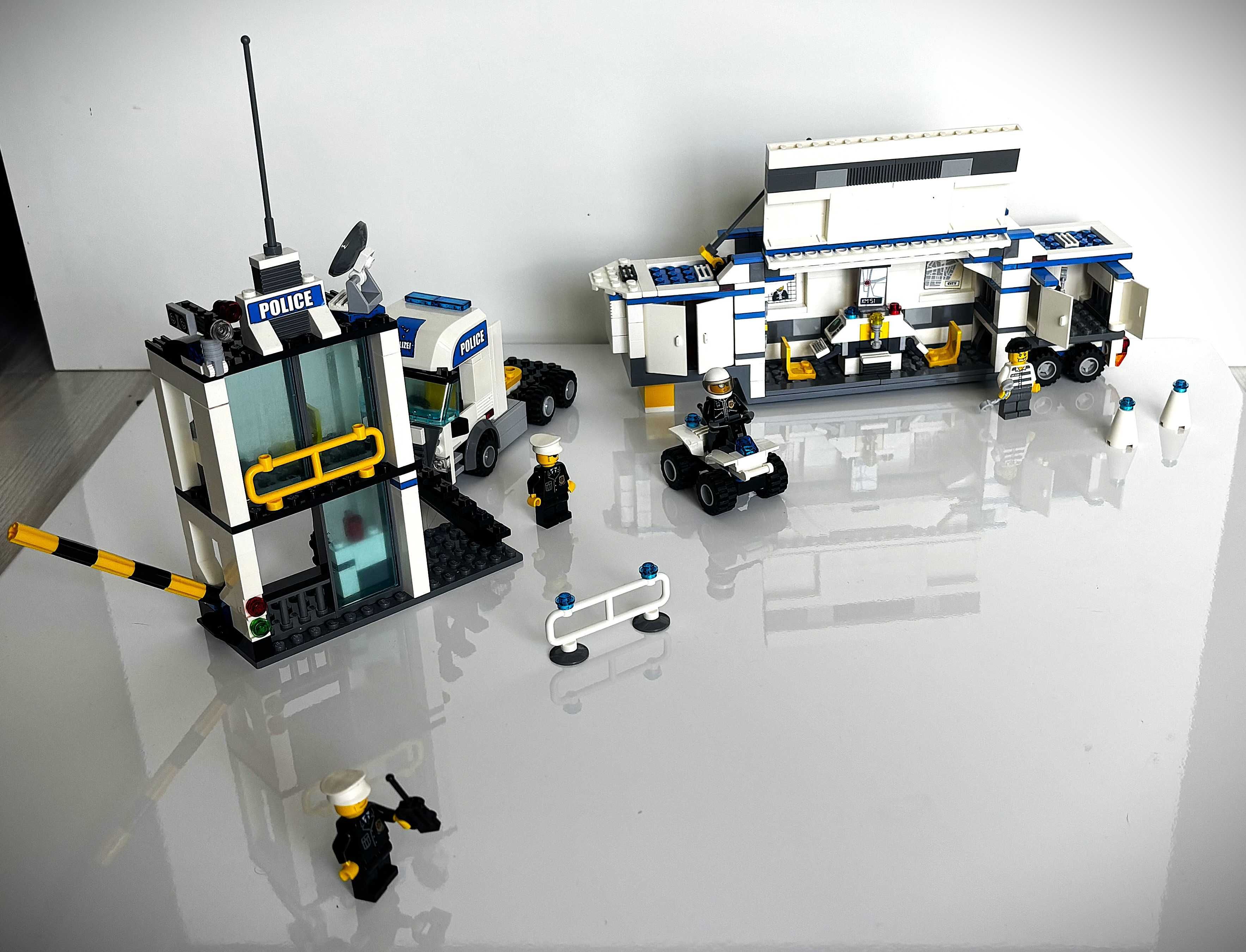Lego City 7743 Policja ogromna ciężarówka mobilny komisariat
