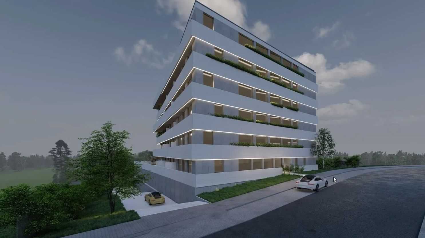 Apartamento T1 + 1 Canidelo New Plaza Ultimo andar NOVO