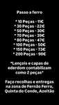 Passo a sua roupa a ferro