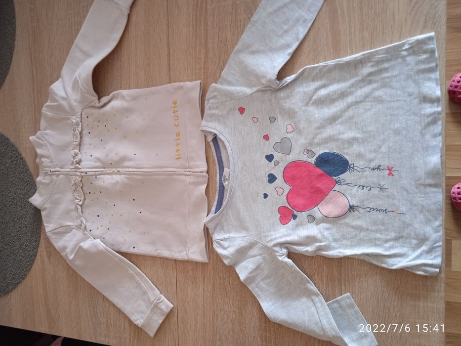 Bluzki,bluza, leginsy r.86