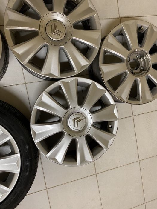 5 Jantes 17” 4x108 citroen berlingo c2 c3 c4 peugeot vtr vts ds3