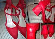 Sapatos usados 1 vez