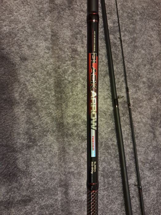 Wędka feeder Jaxon Black Arrow  z kołowrotkiem