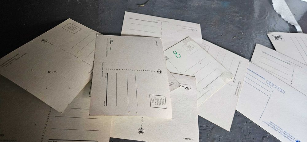 Stare pocztówki  nie adresowane