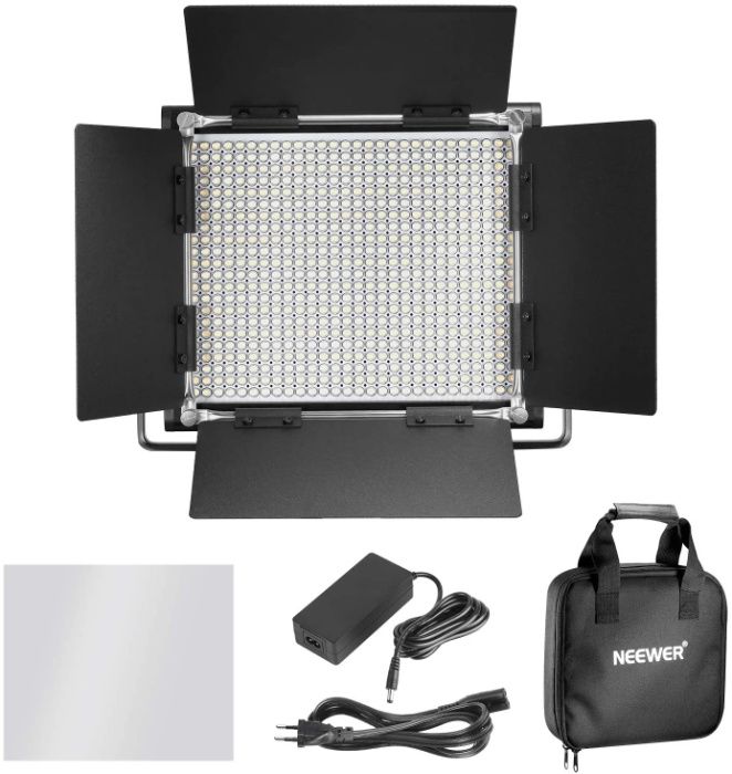 Kit Iluminador Bi-color Neewer 660 LED com Tripé e Bolsa NOVO