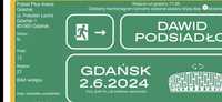 Podsiadło Gdańsk 2 bilety 02.06.2024 ZAMIENIE na sobote