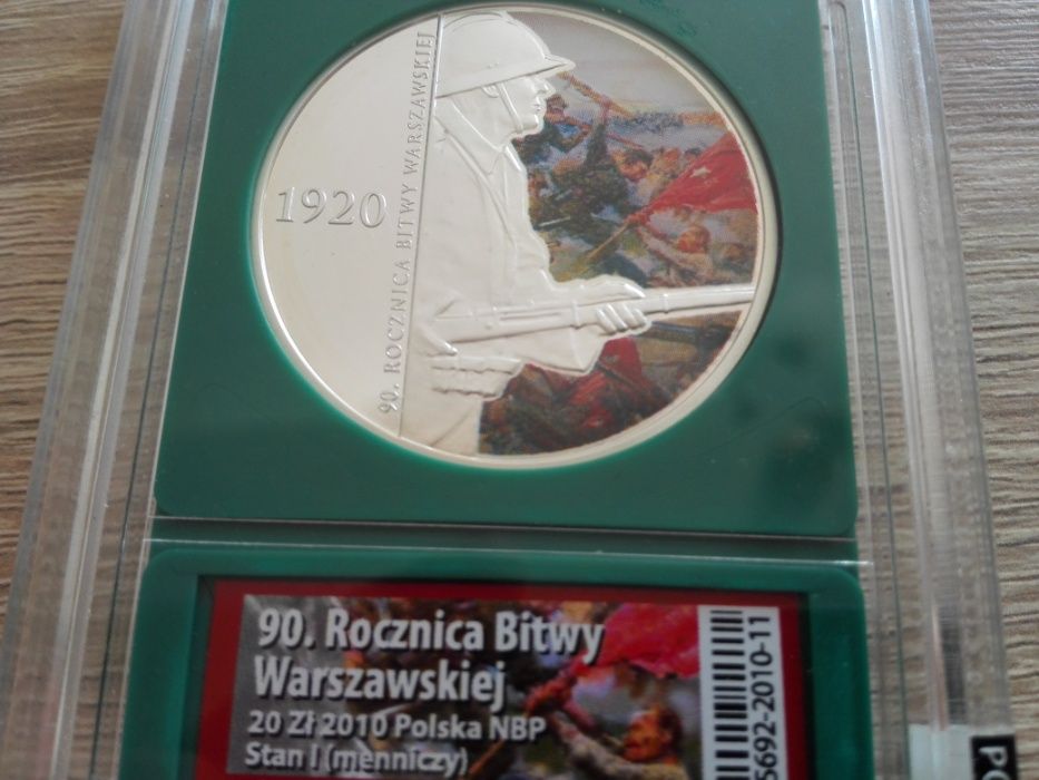 20 zł 2010 Bitwa Warszawska srebro- możliwość wysyłki