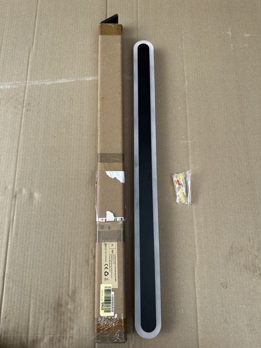 Nowa MIKERU zewnętrzna metalowa lampa ścienna LED, 80 cm, 36W