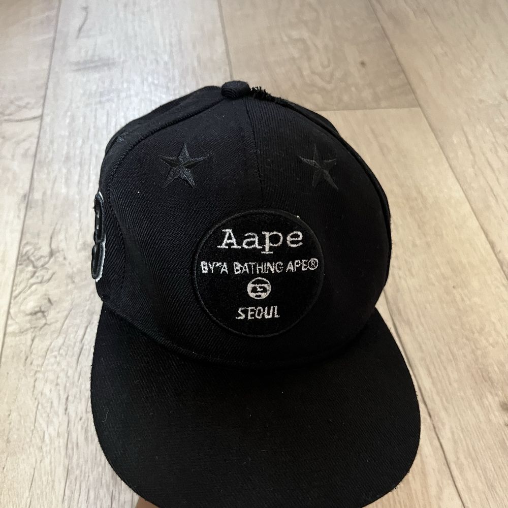 Кепка bape, чорного кольору