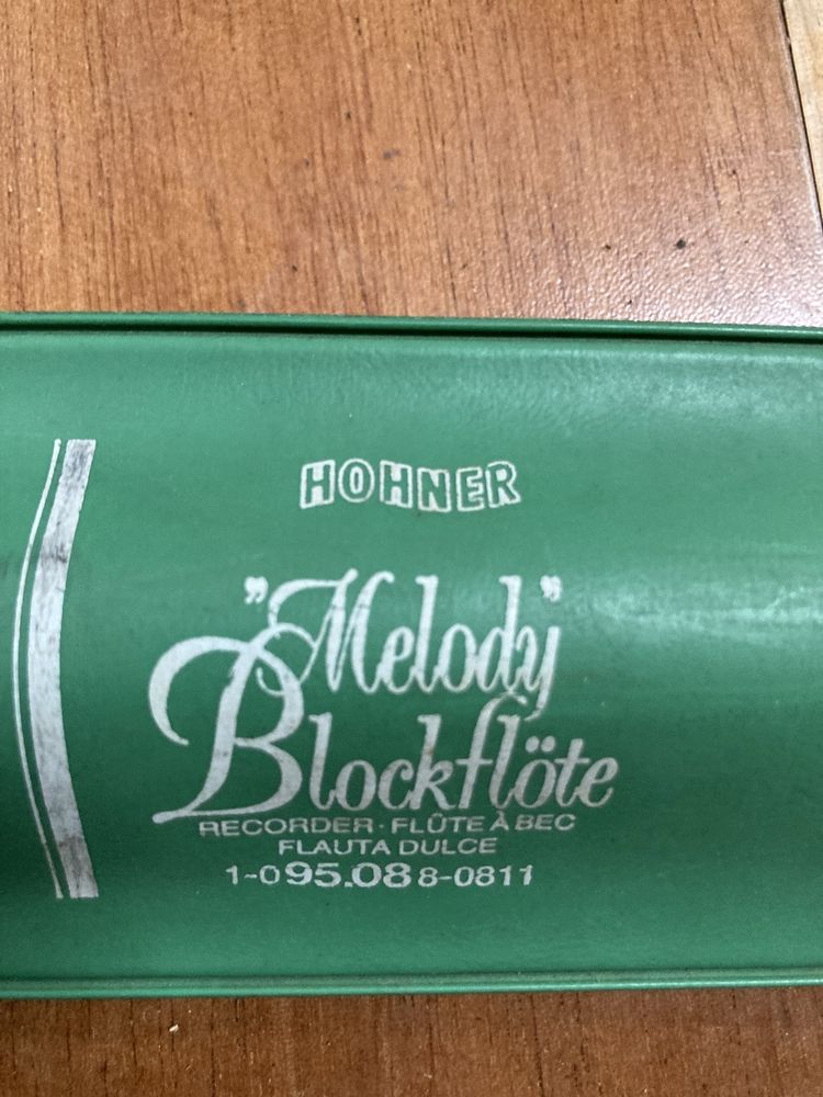 Flauta de biesel com sacola