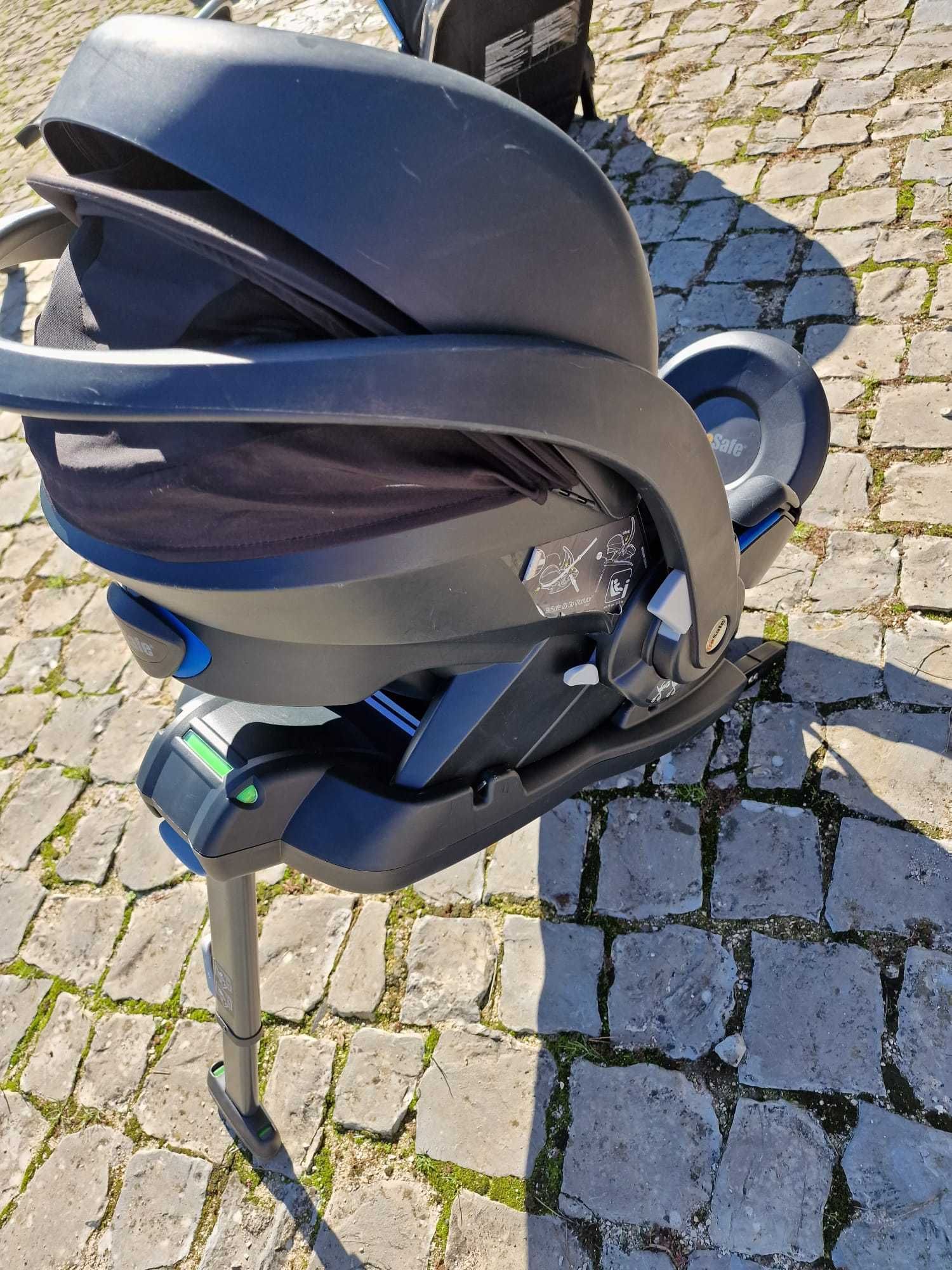 Carrinho Bebé Duo e Cadeiras iCandy Gémeos + Babycoque e base BeSafe