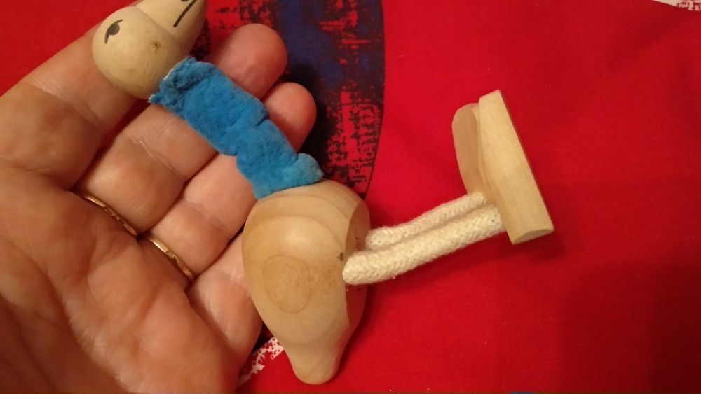 игрушка страус дерево фирменная птица страус anamalz wooden toys