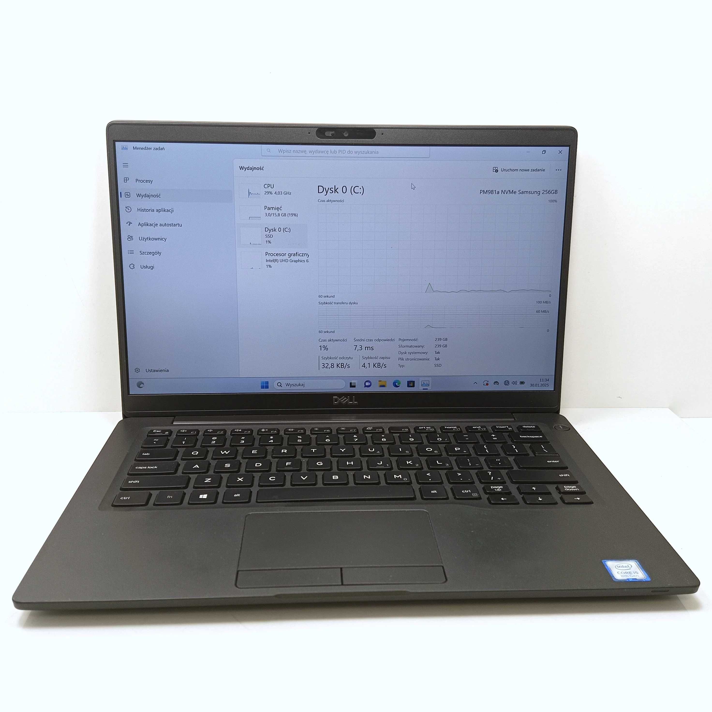 Laptop DELL Latitude 7400 I5-8