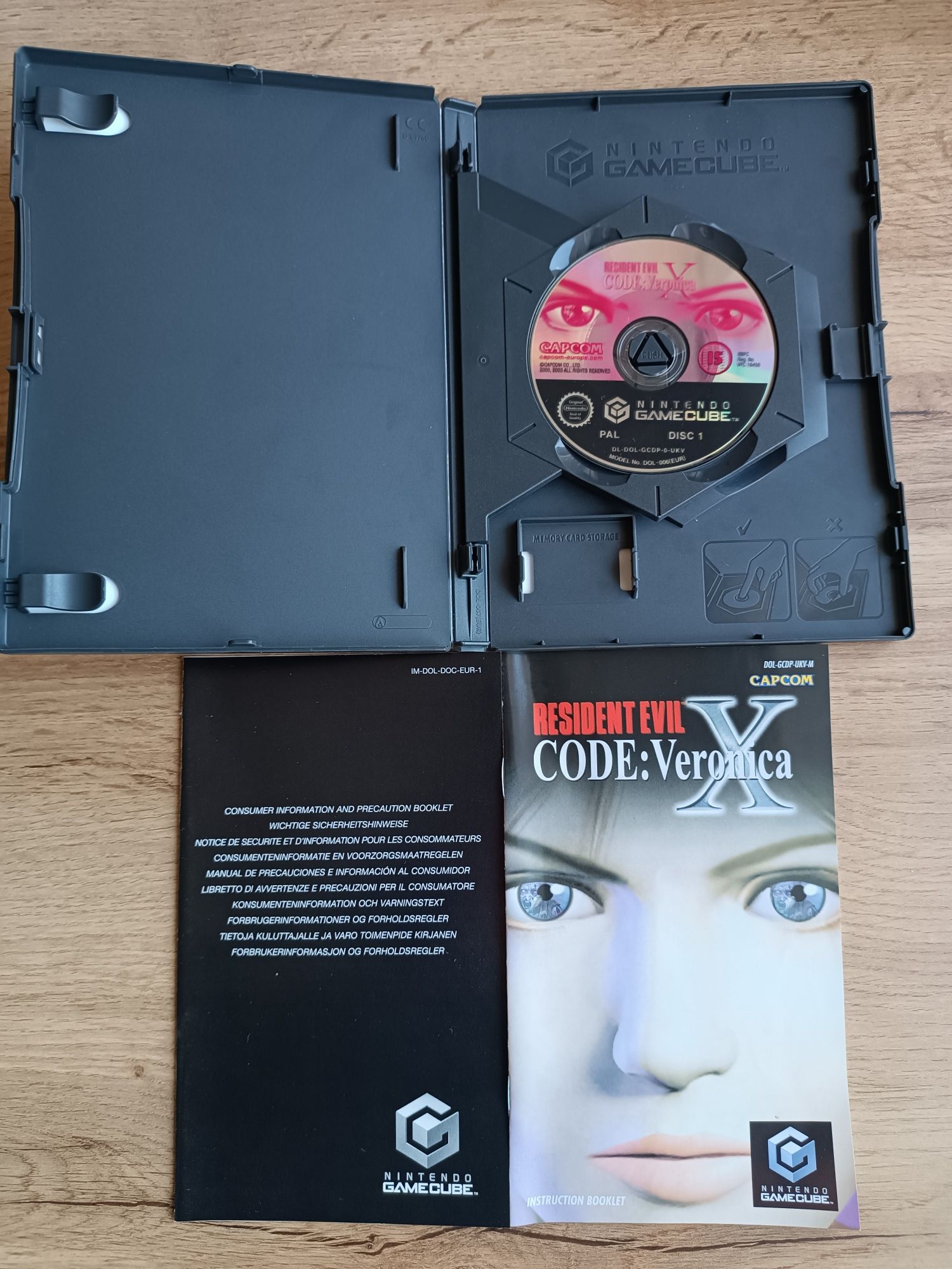 Resident Evil Code Veronica X Gamecube