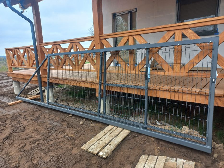 Brama przesuwna 400x150.