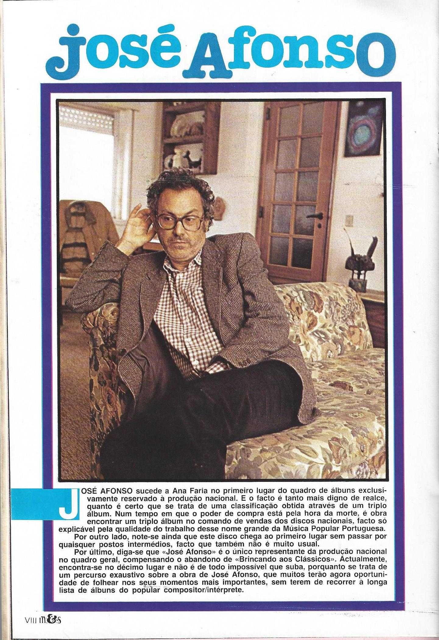 José Afonso	- - -		Música & Som	- - - - -	Revista