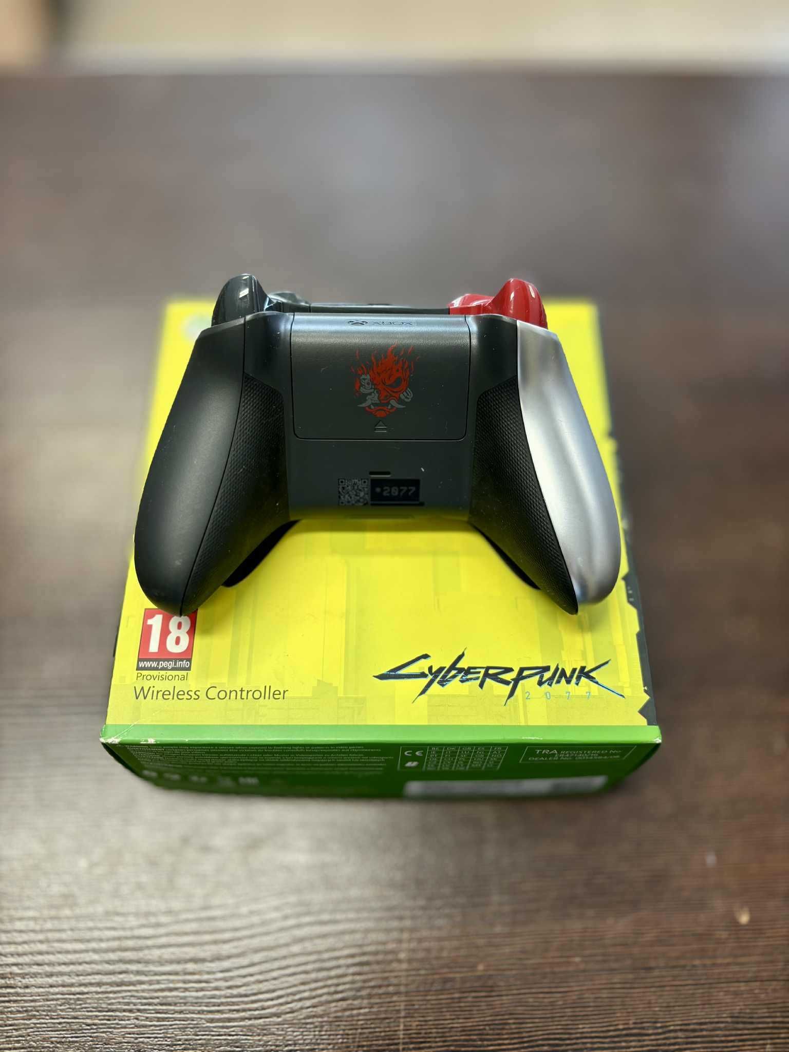Pad Microsoft Xbox One S X Controller Cyberpunk 2077 WL3-00142