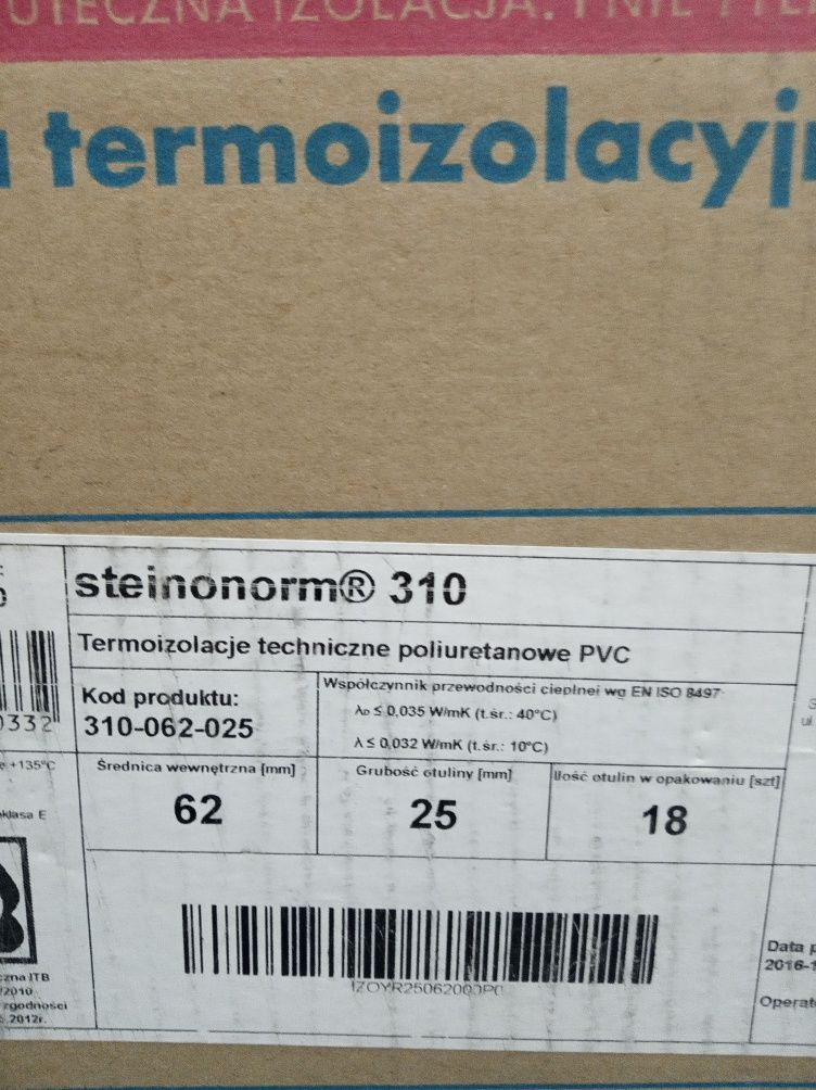 Termoizolacja techniczna otulina