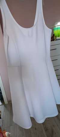 Biała sukienka HM