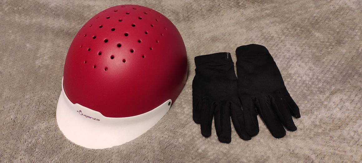 Kask jeździecki Fourganza plus gratis