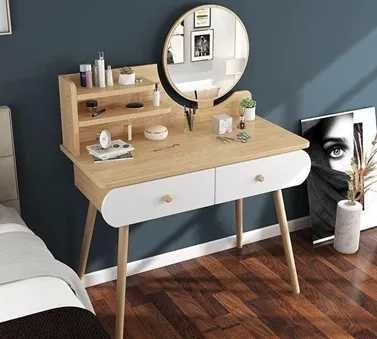 Новый столик женский с зеркалом/Стол для макияжа