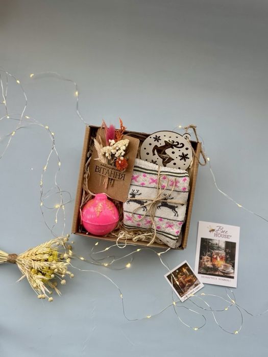 Новорічні подарунки. Подарунковий набір. Різдво. На Миколая.