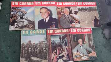 Lote 16 revistas de propaganda aliada da 2ª Guerra Mundial