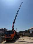 Volvo FMX com grua PK23001 e báscula