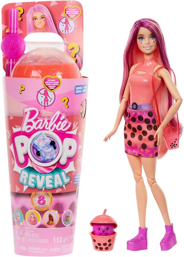Barbie Pop Reveal Bubble Tea Манго