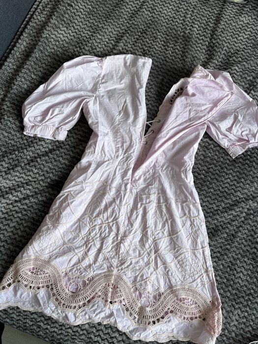 Фемілі лук (мама і доня) сукні рожеві