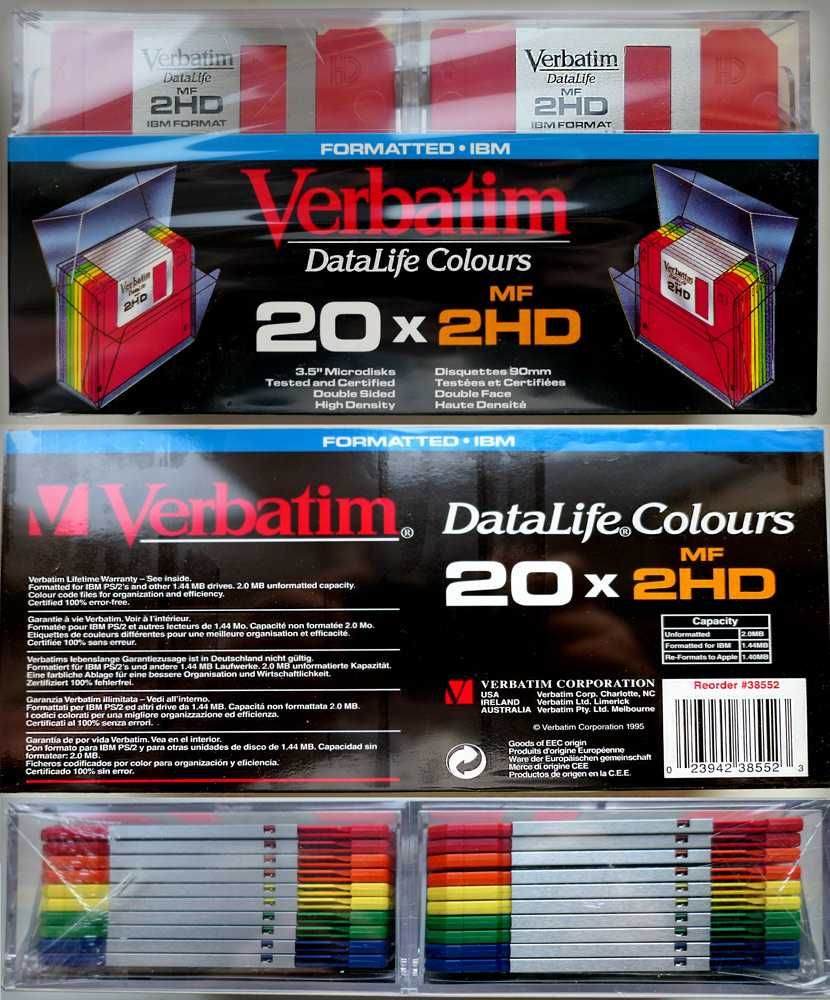 Дискеты FDD 3.5" VERBATIM, BASF, IMATION, другие   10 грн.