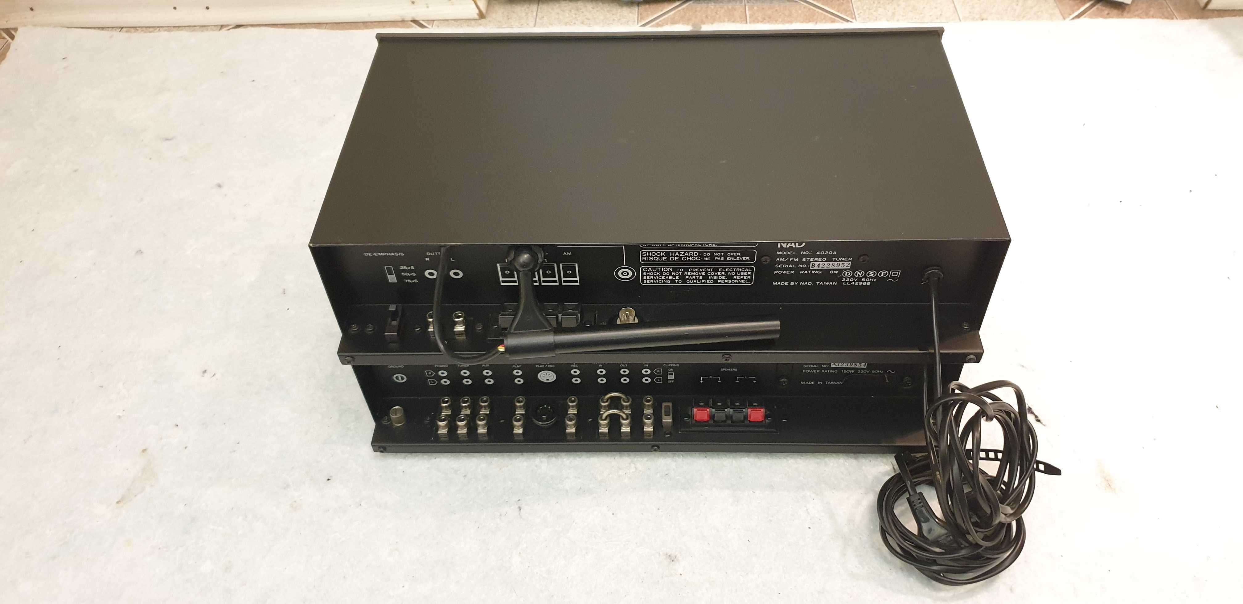 NAD 3020 i NAD 4020A, Stan bardzo dobry,Legenda HiFi AMP Tuner