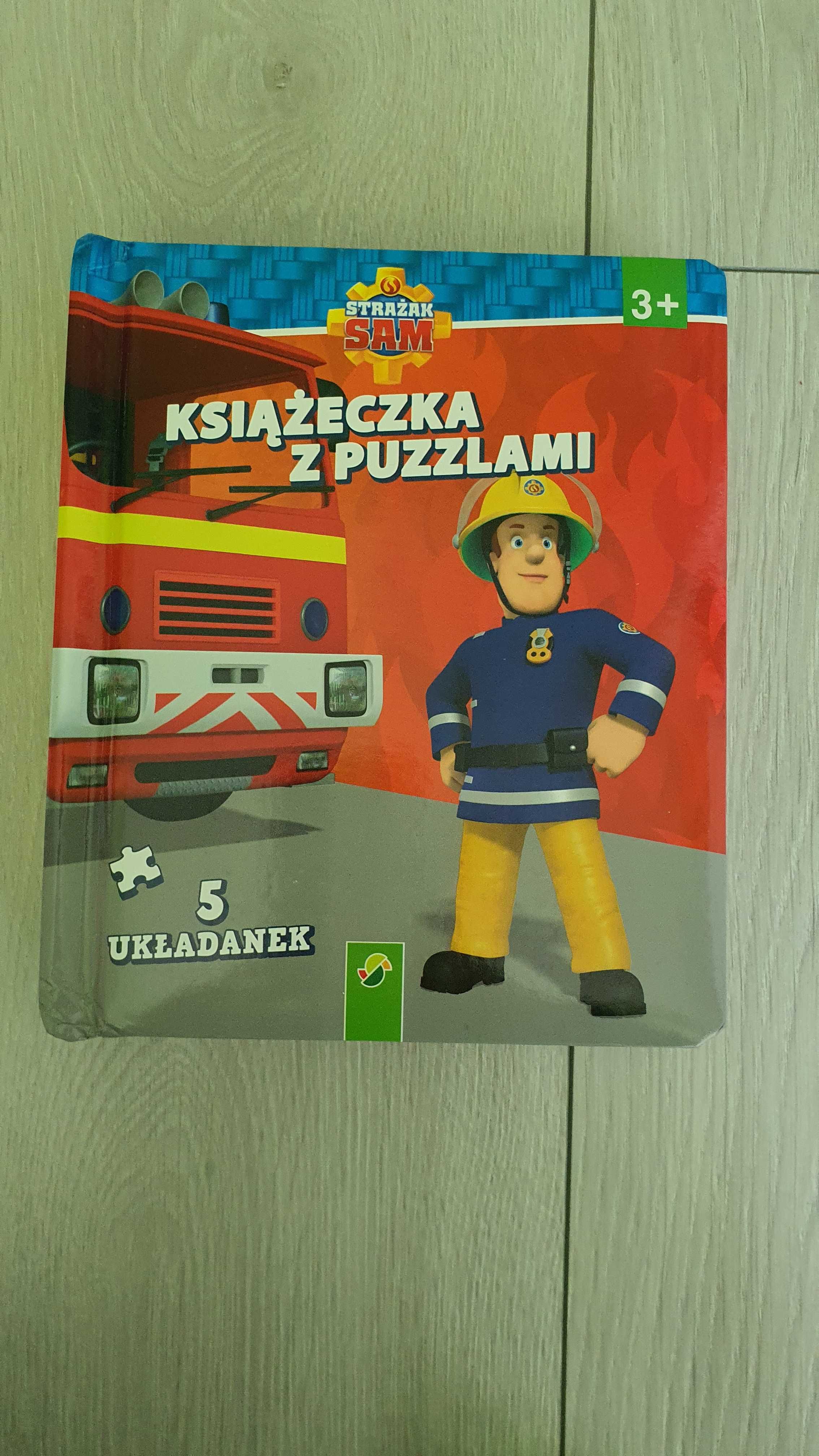 Książka z puzzlami Strażak Sam