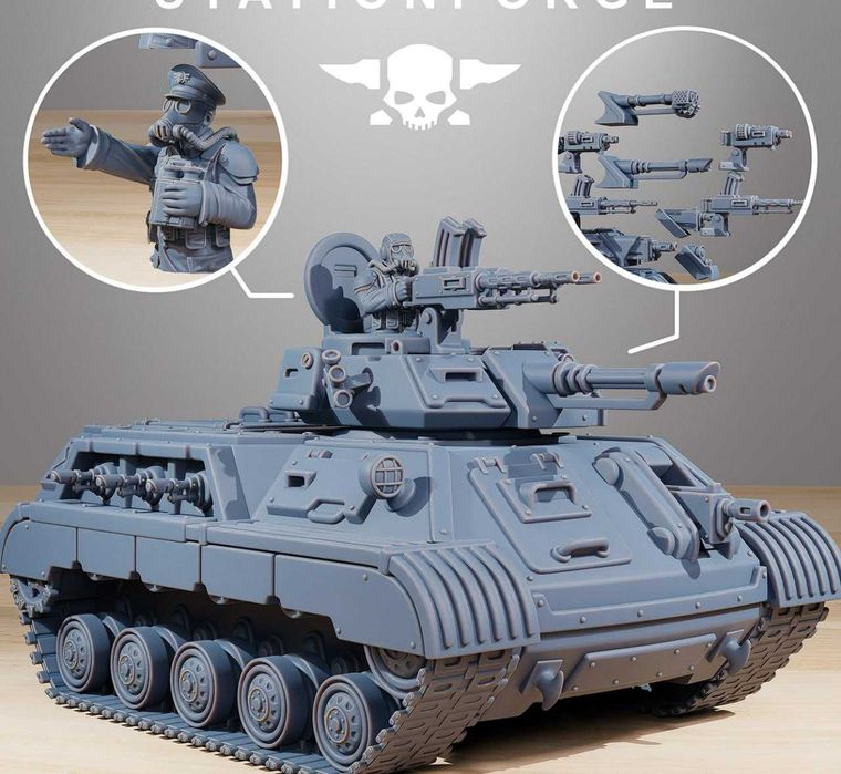 Druk 3D: Warhammer: Chaos Space Marines Emperor’s Children, Krieg, SoB