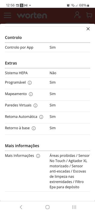 Aspirador Robô Hoover