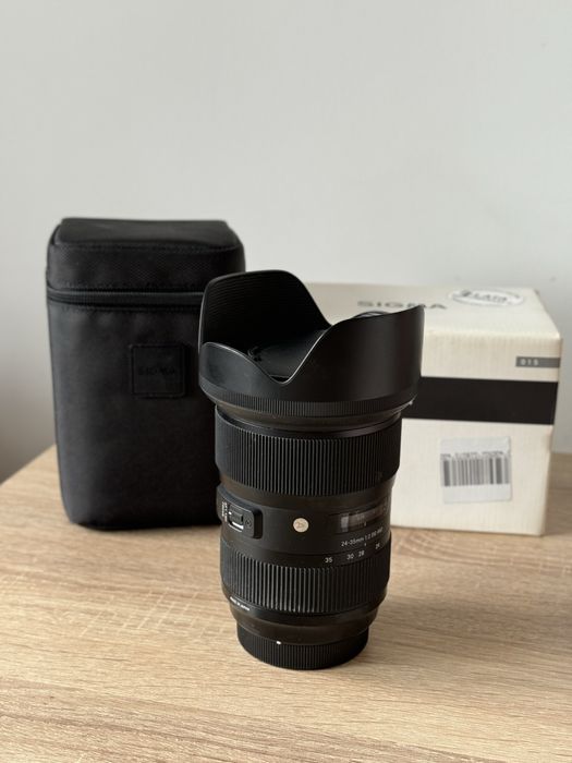 Sigma 24-35 mm f/2 DG Art (Canon EF) – stan bardzo dobry