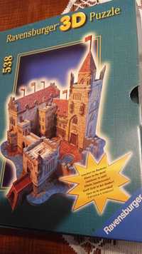 Ravensburger 3D Puzzle - średniowieczny zamek (świeci w ciemności)