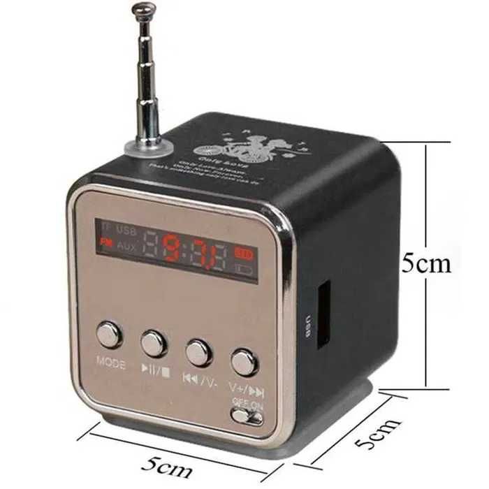 Głośnik bezprzewodowy mini z radiem