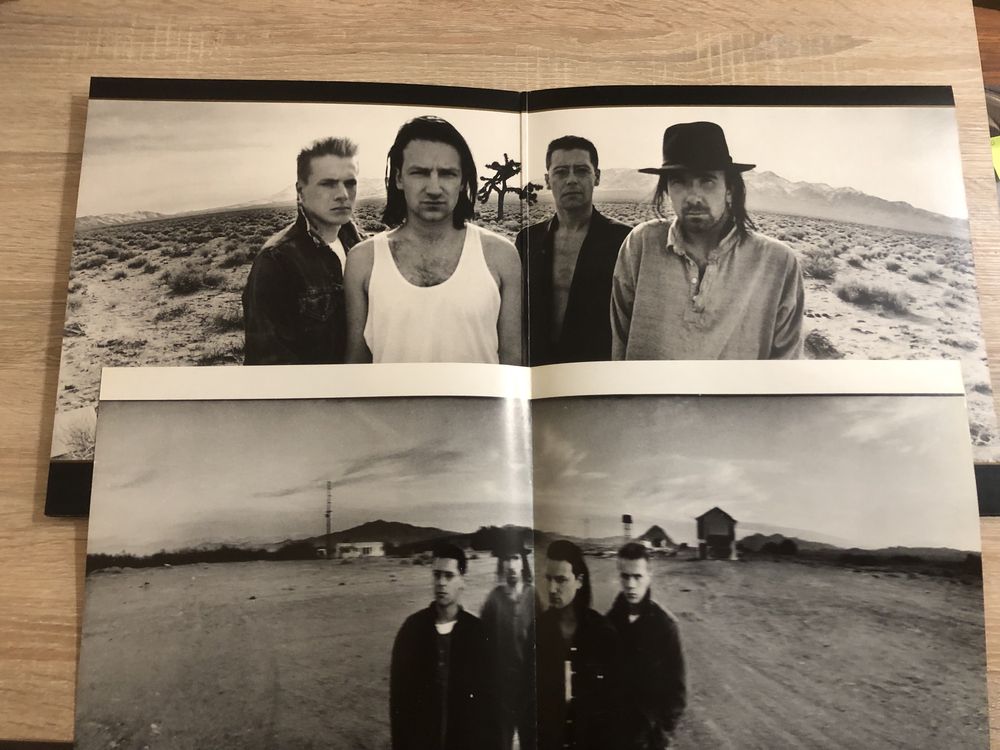 U2 The Joshua Tree NM USA 1987 Insert