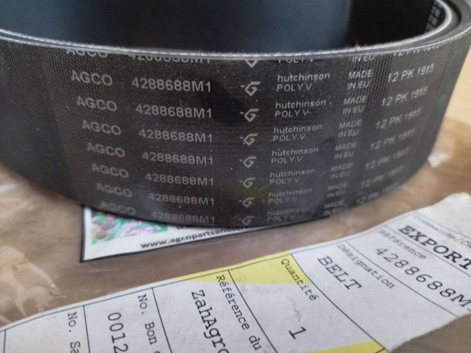 4288688M1 Пас привідний генератора ремінь AGCO Parts Massey Ferguson