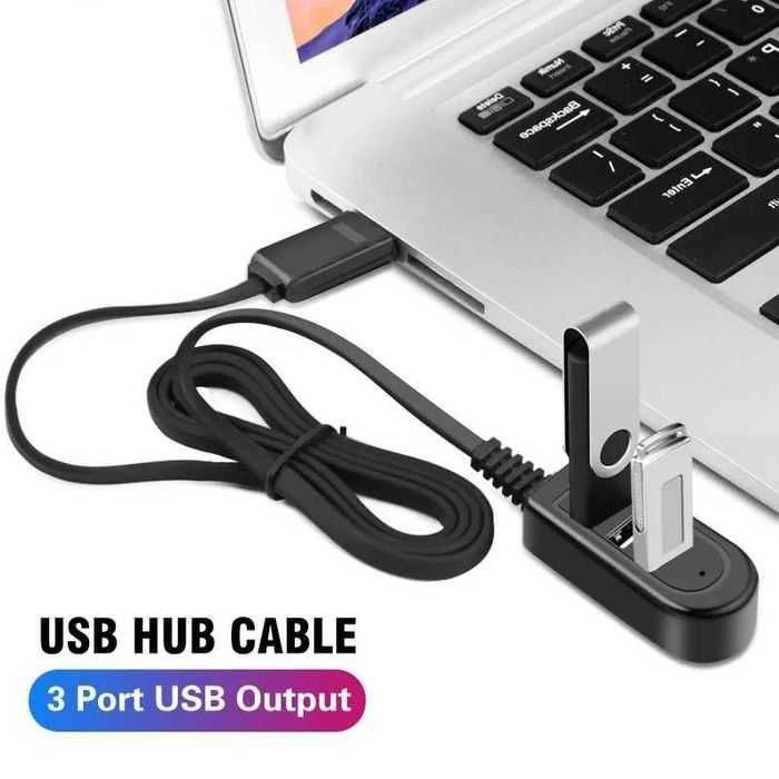 USB Hub 3 Порта - 1.2 м. Хаб, Разветвитель, Vention