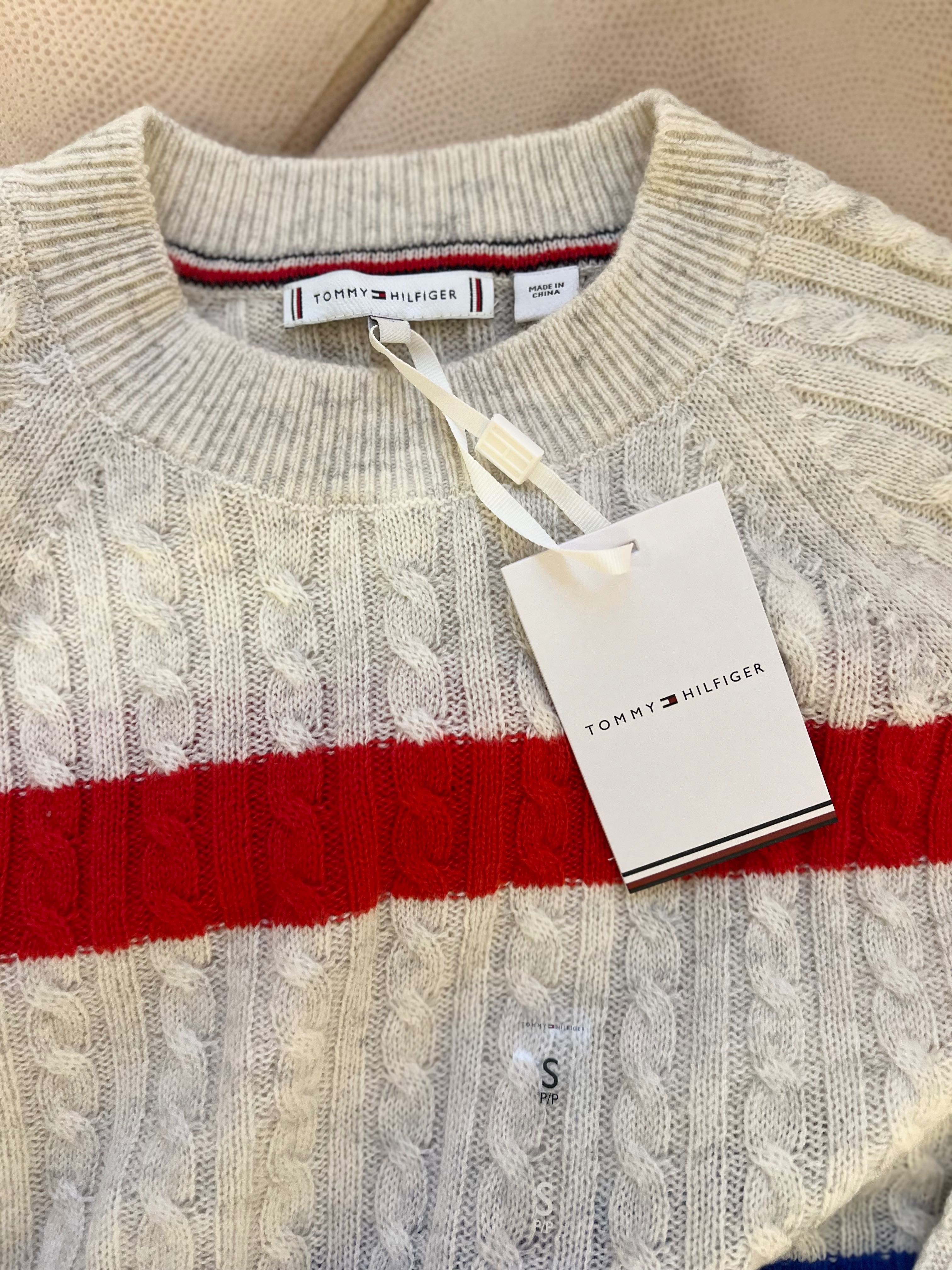 Шерстяний светр TOMMY HILFIGER р. S.