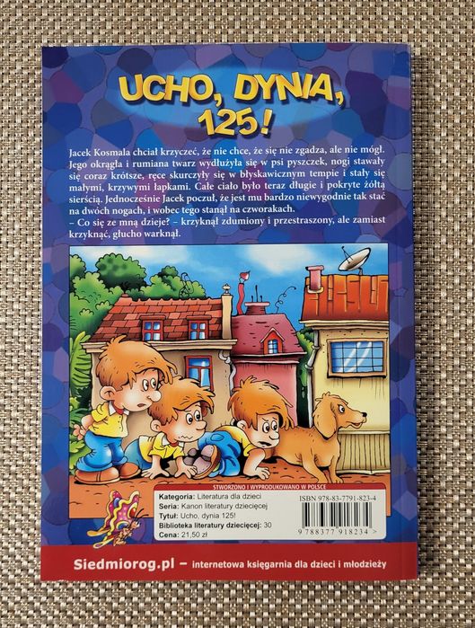 Książka Ucho, dynia 125! Maria Kruger