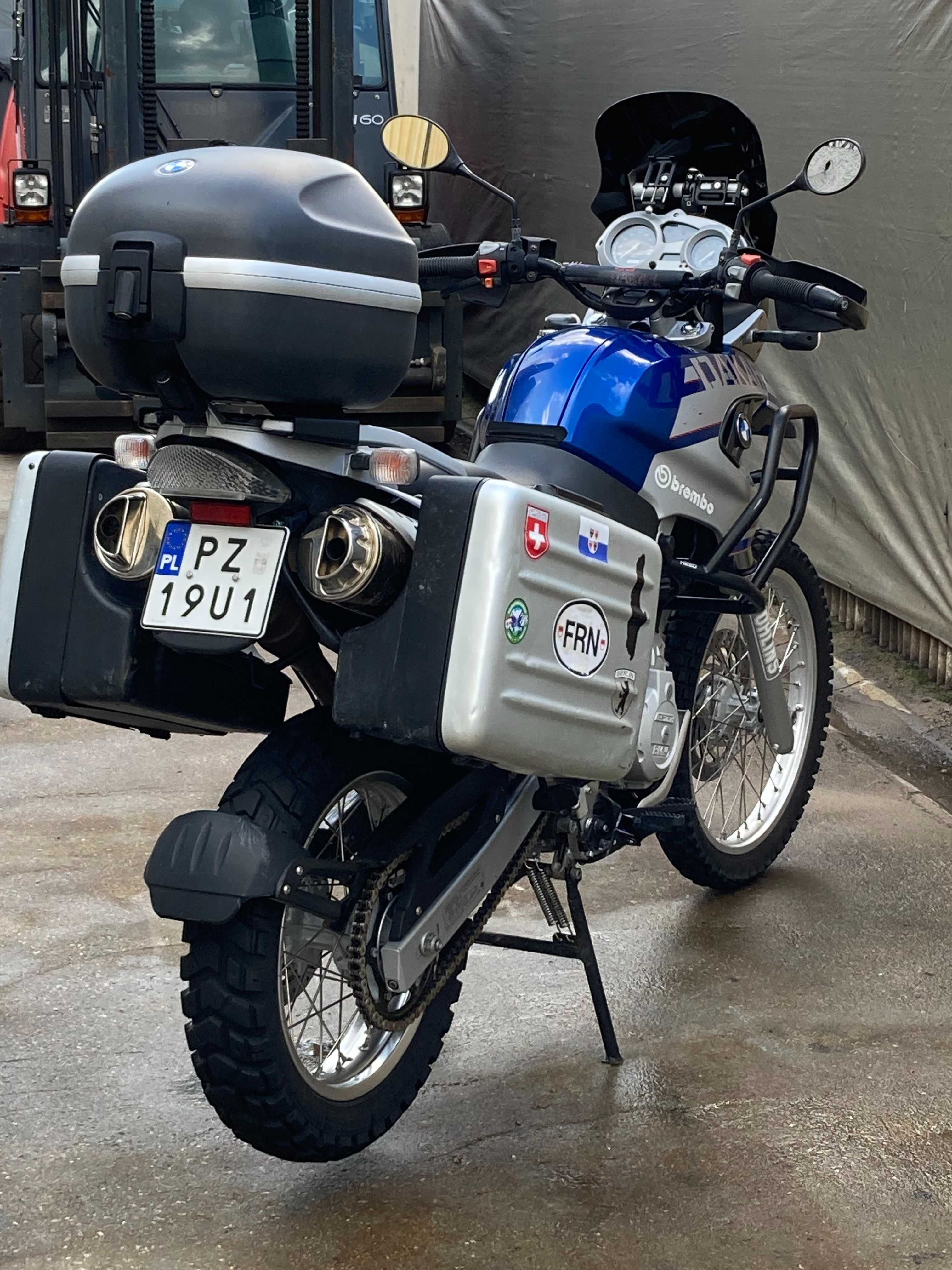 BMW F 650 GS Dakar (polift) Full serwis, kokpit USB, kufry itd