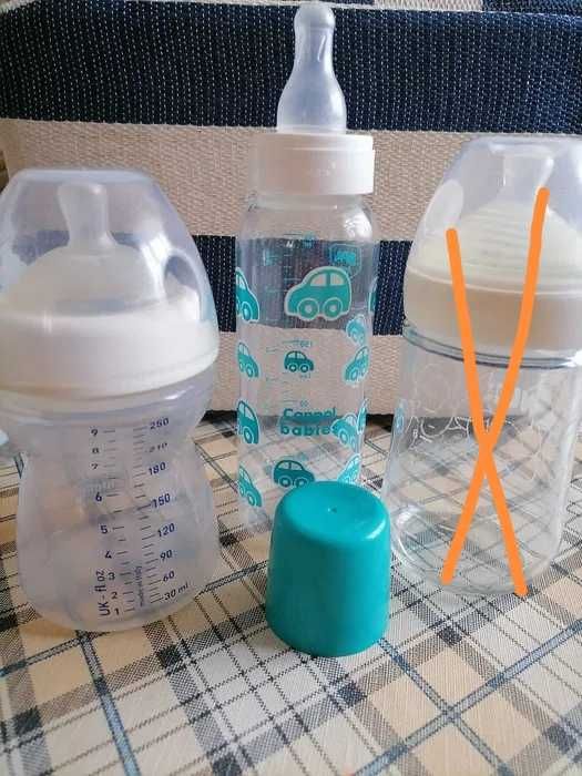 Бутылочки детские для кормления Chicco,Canpol babies