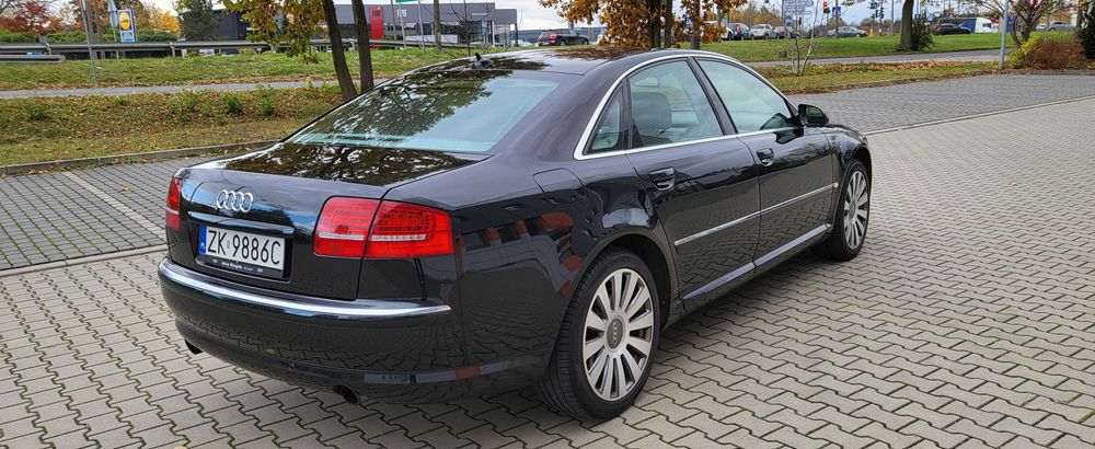 Audi A8 3.2 Quattro, Lift,2007r, Europa, Zadbana! Skora, Alu 19 !